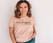 Load image into Gallery viewer, Michigan GIrl T-Shirt