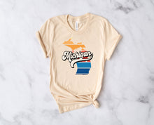 Load image into Gallery viewer, Michigan Retro T-Shirt