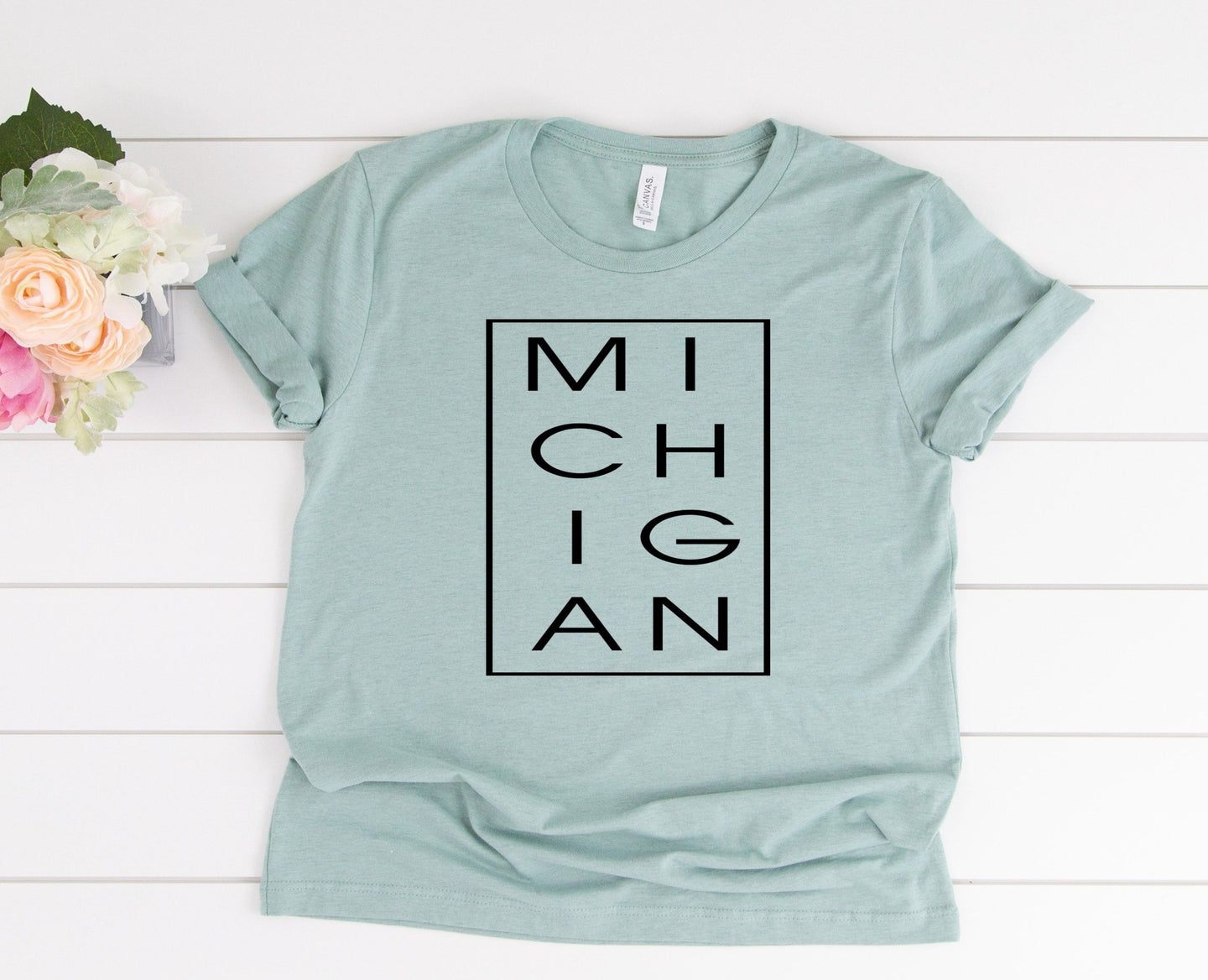 Michigan Boxed T-Shirt